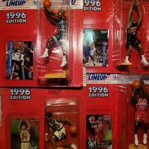 1996 Edition Basketball Action Figures Set